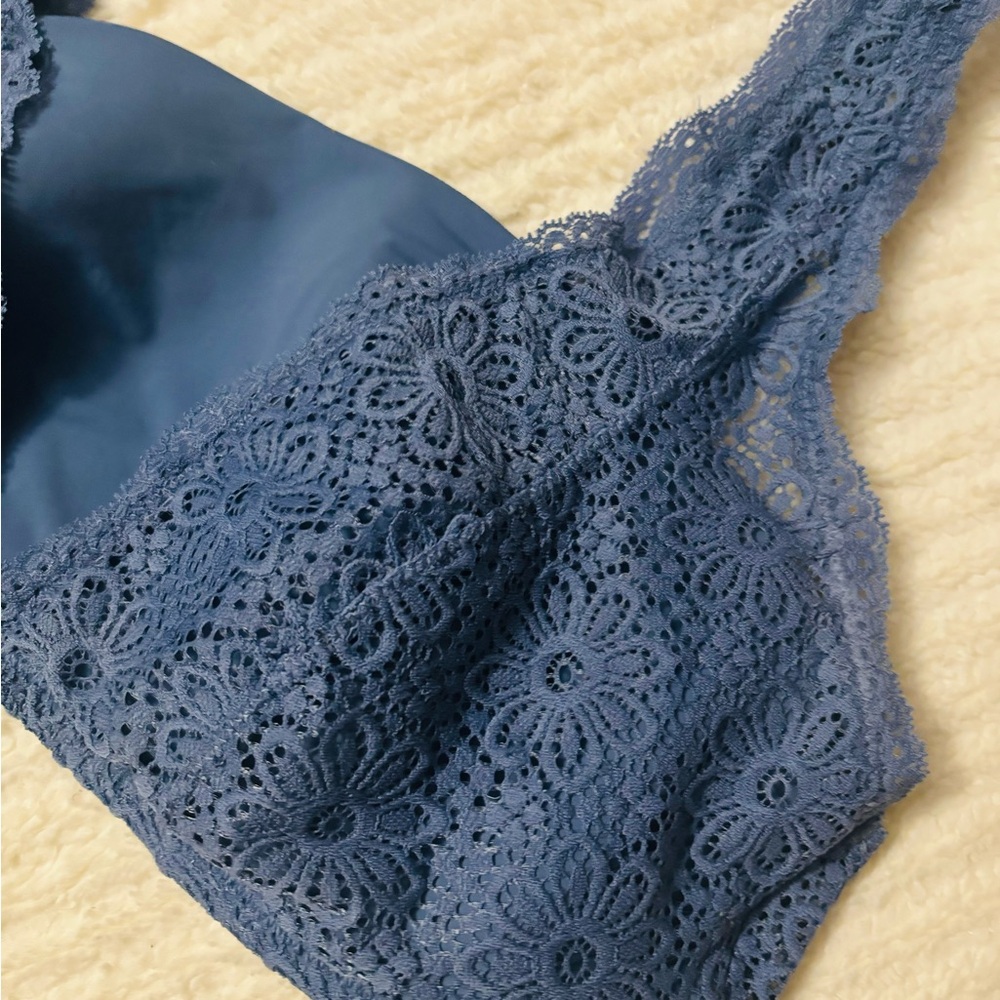 2 aerie Barlettes 1 Purple LG 1 Strapless Green XLG - Picture 3 of 9